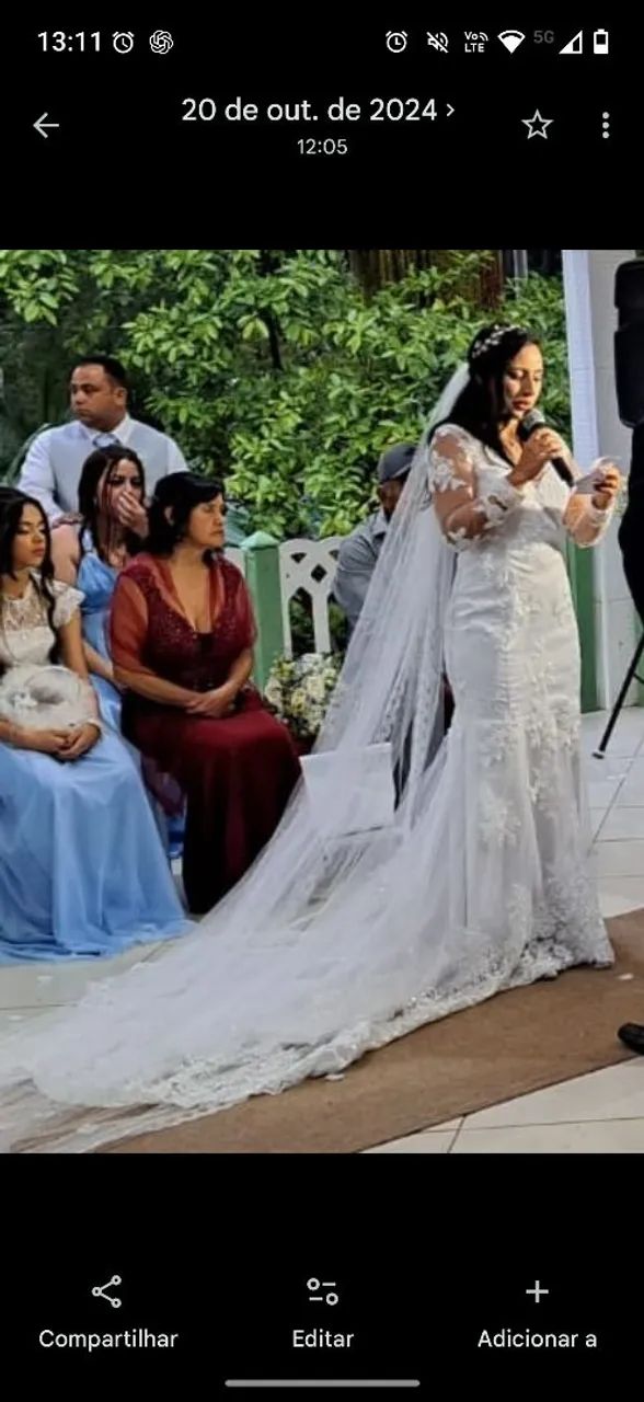 Vestido de noiva cerimônia religiosa  - Foto 5