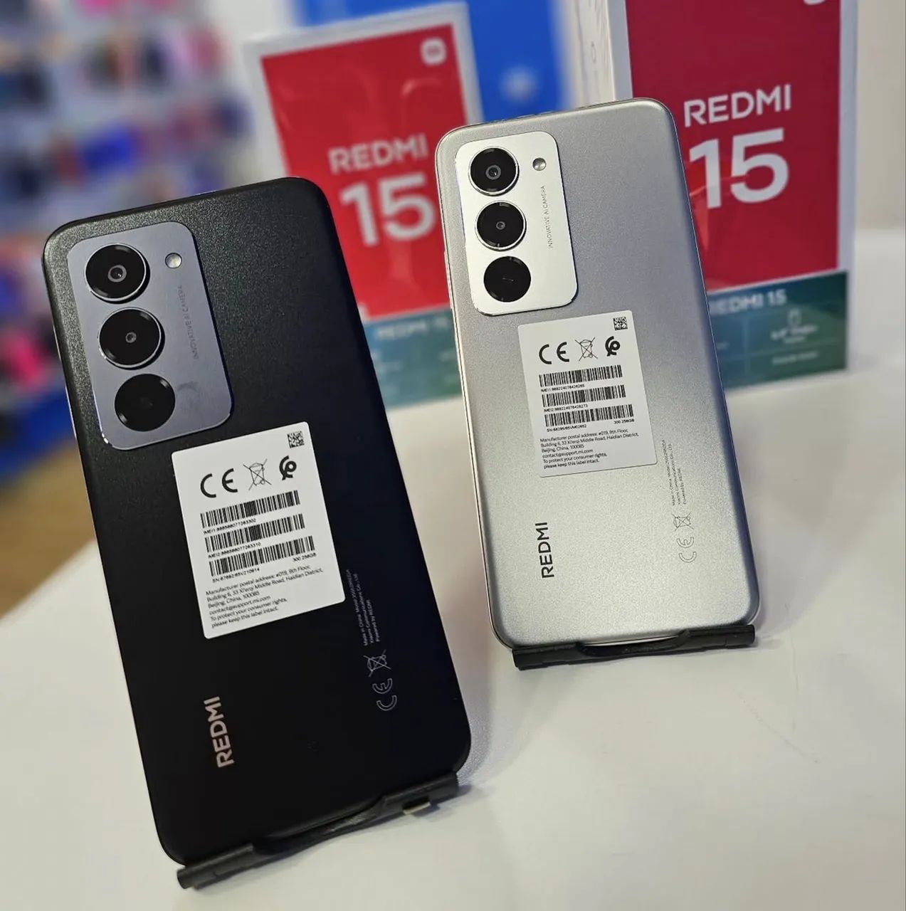 Redmi 15 256G 8 ram novo 