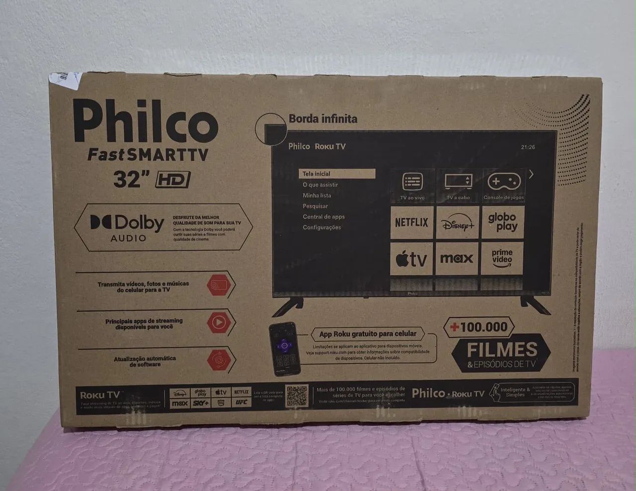 Smart TV Philco 32 NOVA