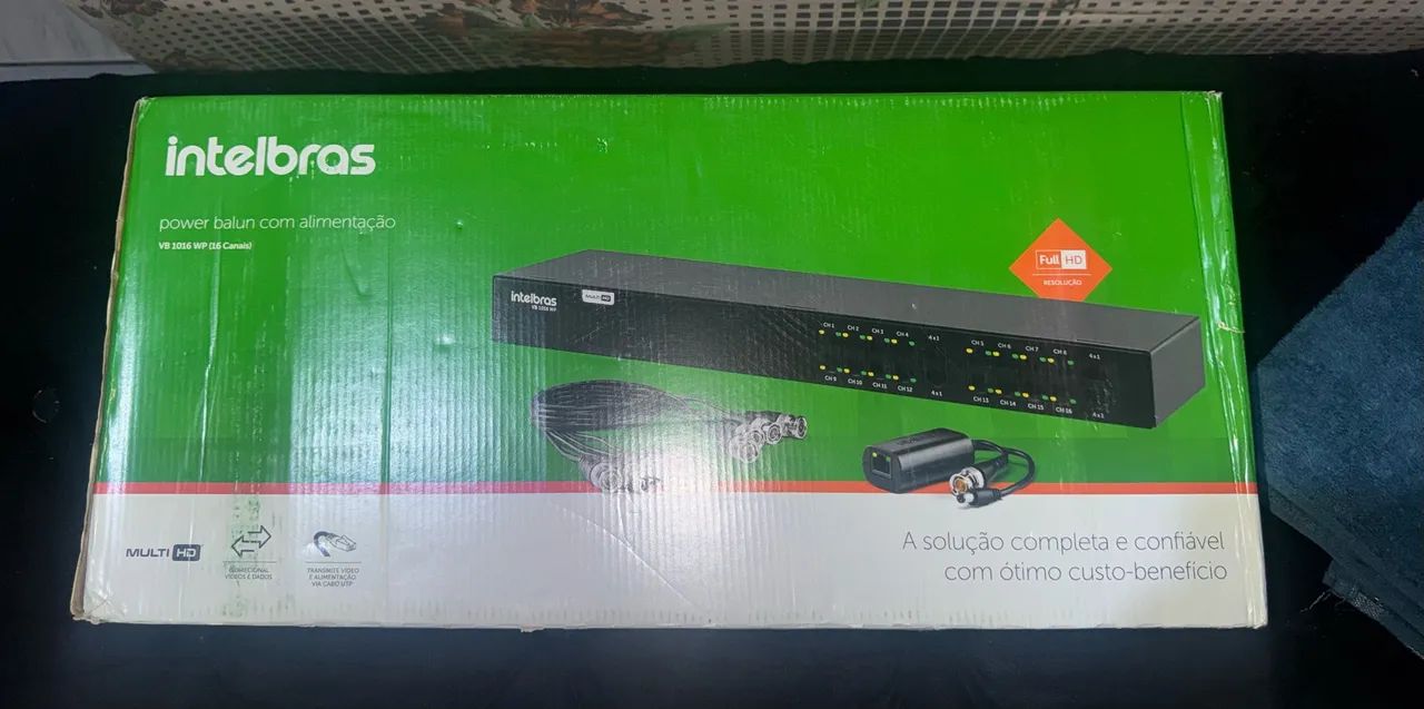 Power Balun intelbras 16 canais inte