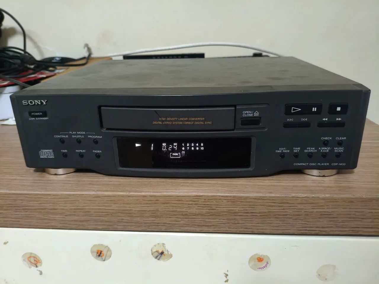 CD PLAYER SONY CDP M33 - Foto 4