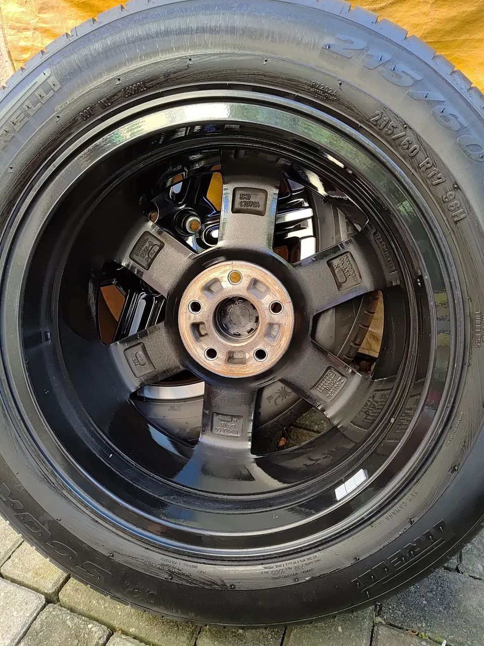 Rodas HR-V originais 2026, tamanho 17, + pneus Pirelli Scorpion