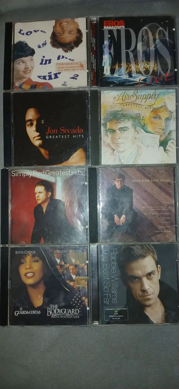 Kit 16 cds internacionais  por 190 - Foto 2
