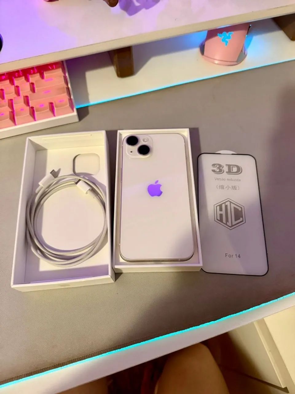 Celular iPhone 14 Starlight 128gb - Celulares e Smartphones