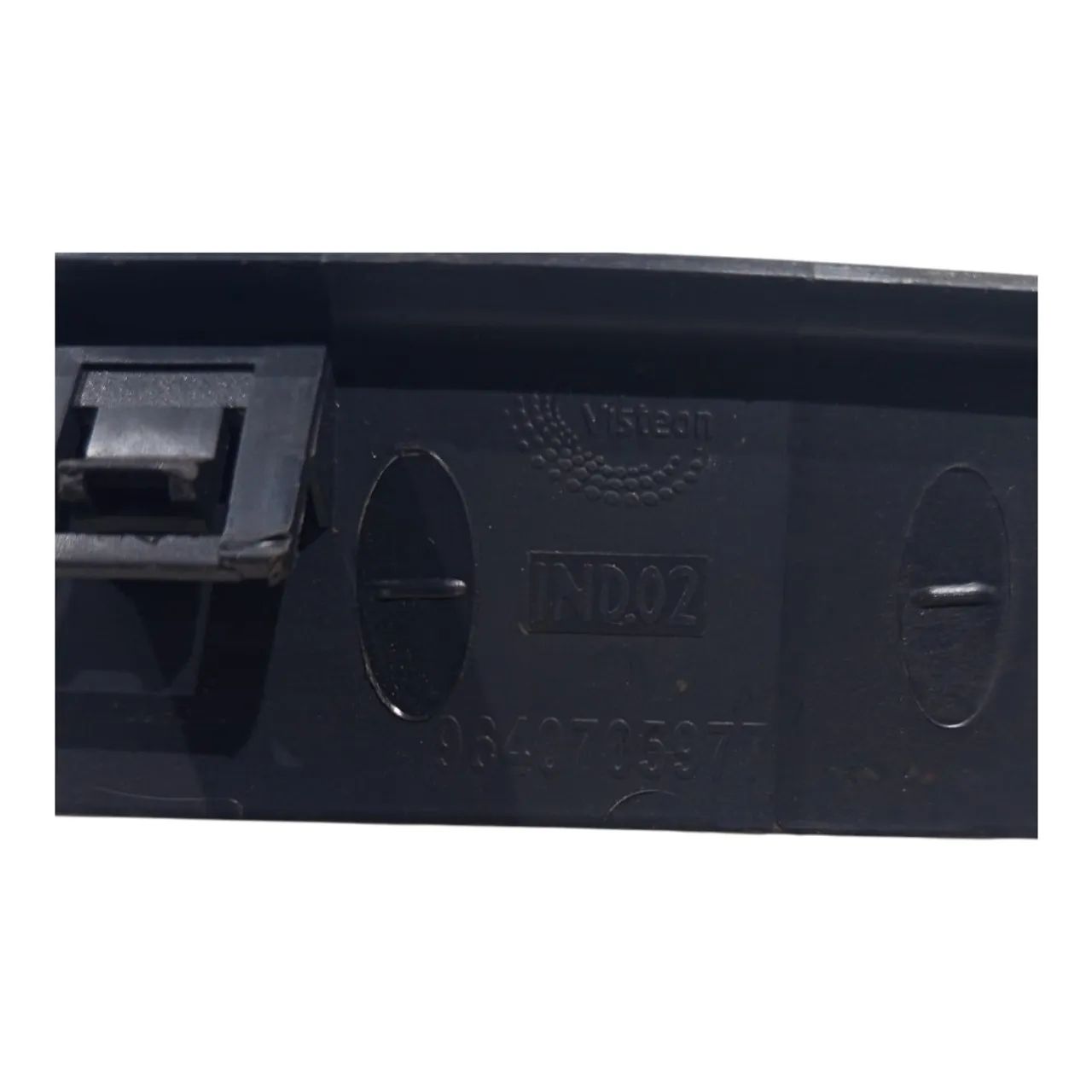 Moldura Painel Acabamento Instrumento Citroen C3 2010 A 2012 Preto - Foto 8