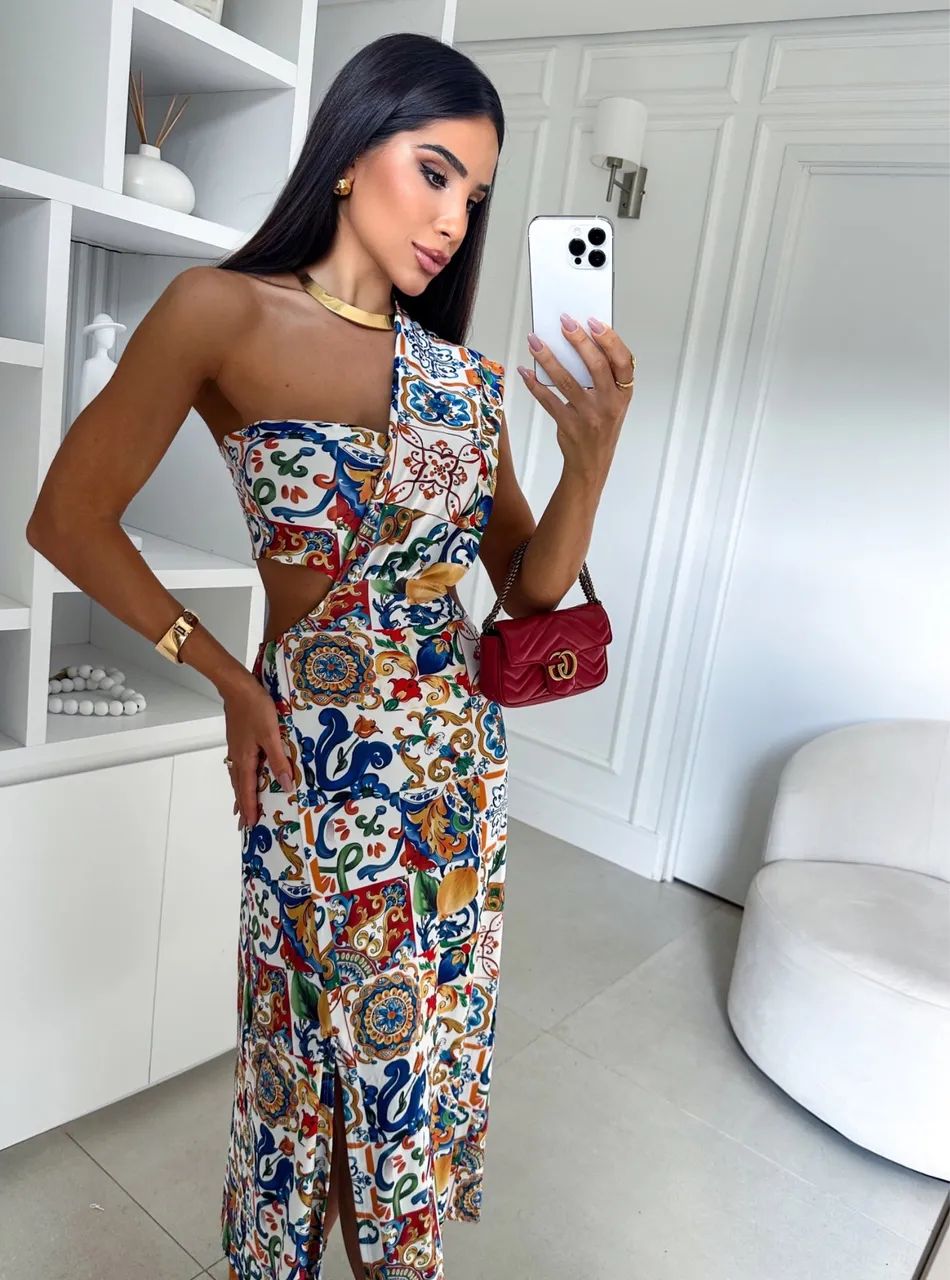 VESTIDO MIDI NA MALHA FLUITY - Foto 3