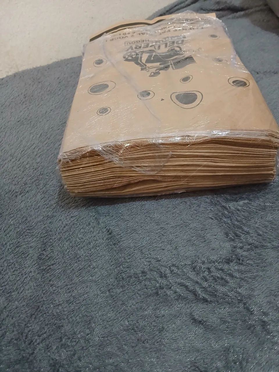 saco de papel kraft pardo para delivery grande - Foto 3