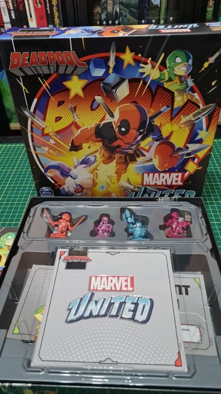 Marvel United deadpool em Inglês - Foto 4
