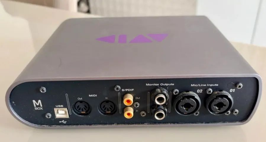 avid mbox 3 interface 2  canais testada em no windows 10 e 11 funcionamento ok  - Foto 2
