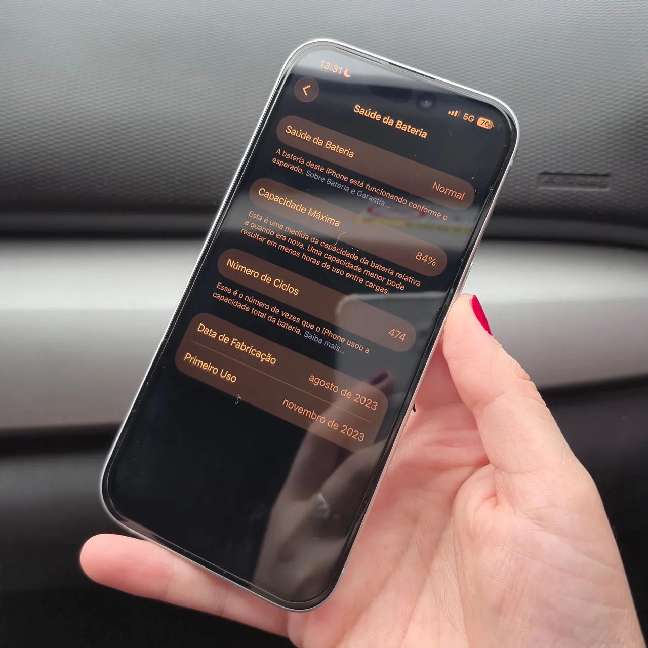 iPhone 15 128GB (PERFEITO ESTADO) - Celulares e Smartphones