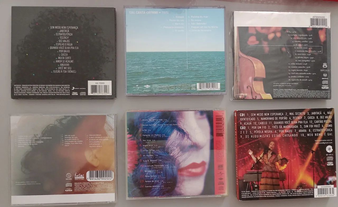 CDs e DVDs - GAL COSTA - ORIGINAIS  - Foto 2