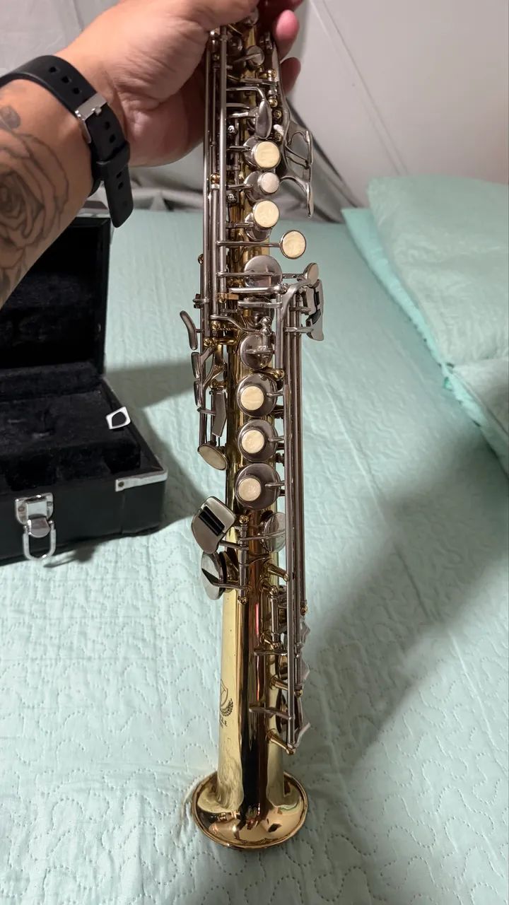 Saxofone Eagle Sp502 Soprano  - Foto 4