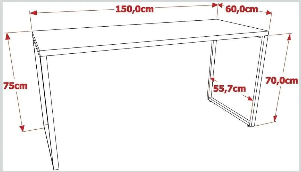 Mesa estilo industrial - Foto 3