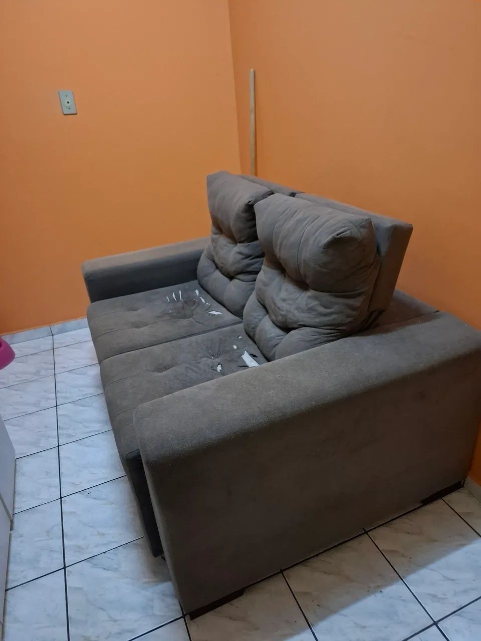 Vendo sofá retrátil e reclinável  - Foto 4