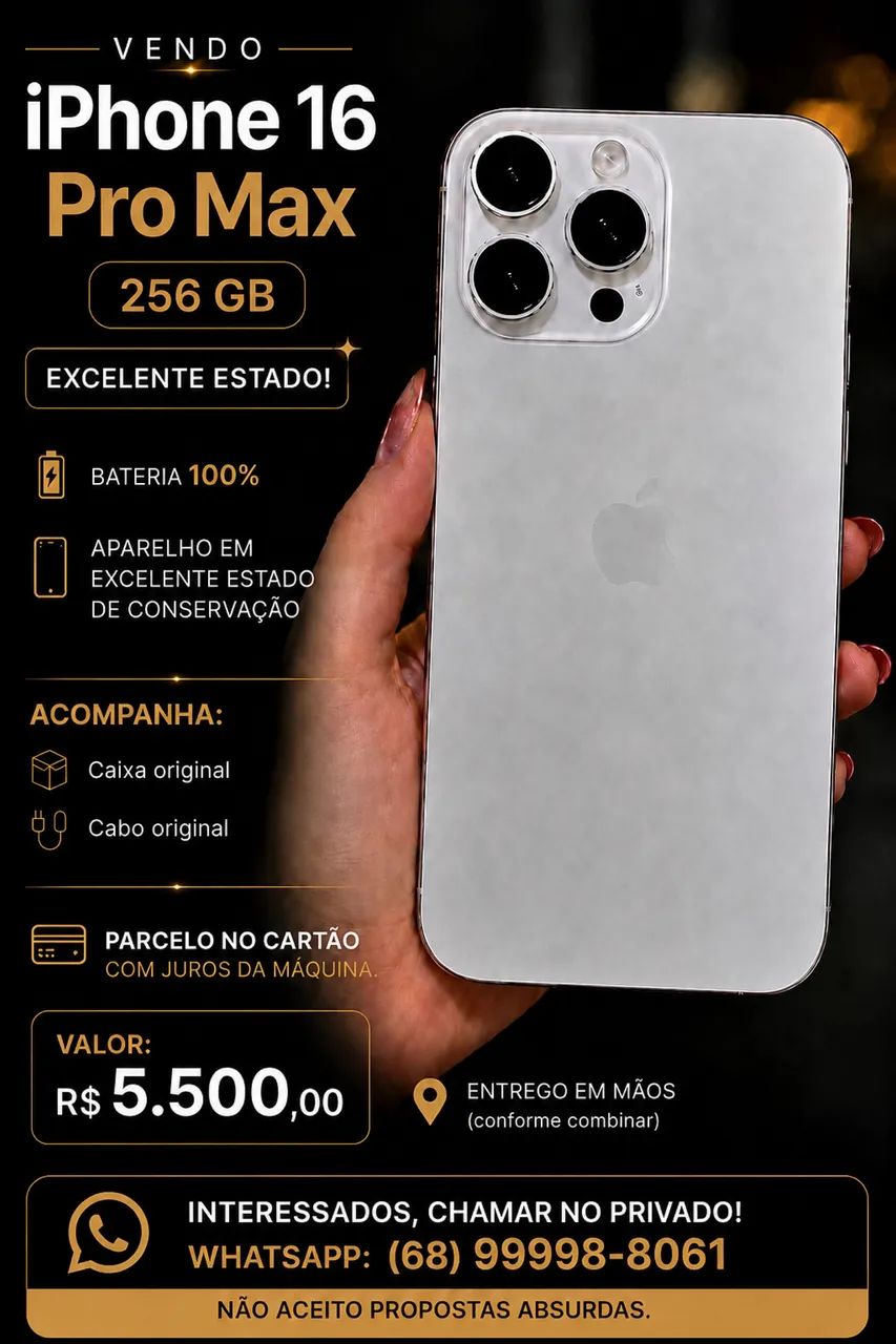iPhone 16 pro Max  - Foto 2