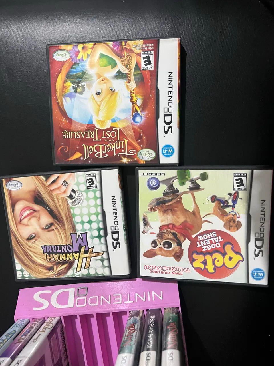 Kit de Jogos Originais Nintendo DS - 9 Jogos (Animal Crossing