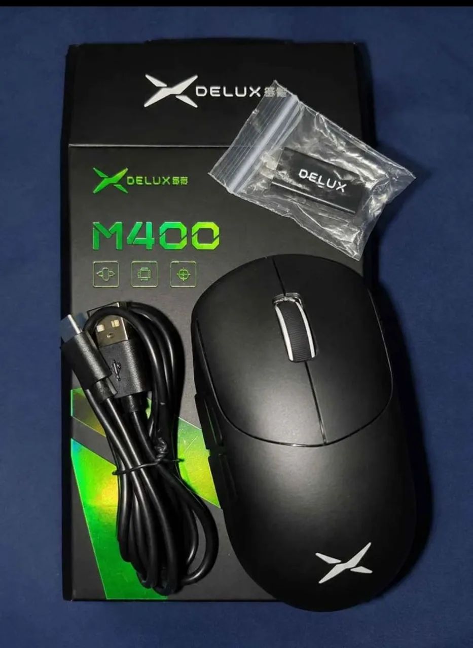 Mouse Delux M400 - NOVO - Foto 4