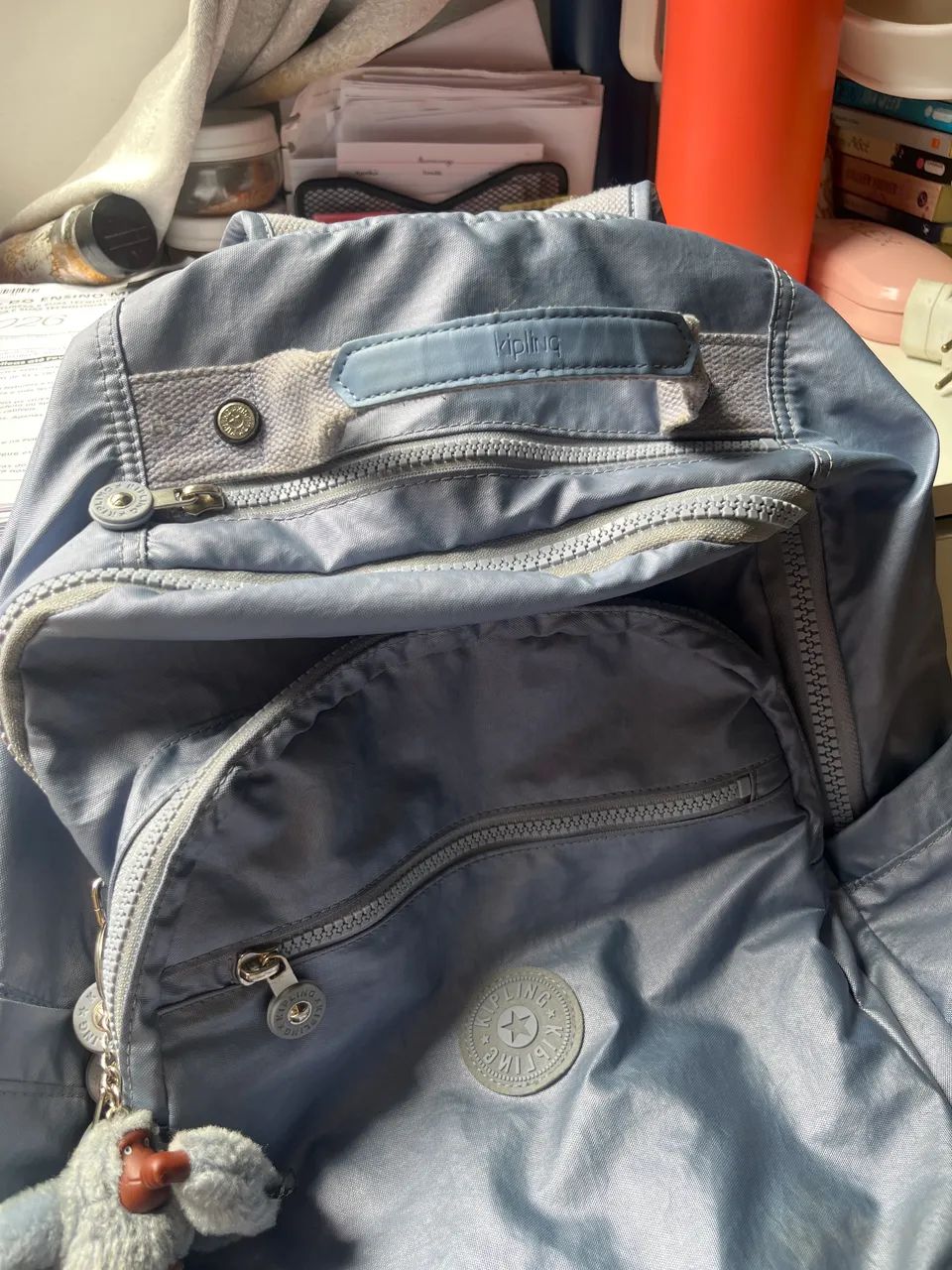 Mochila kipling com etiqueta  - Foto 3