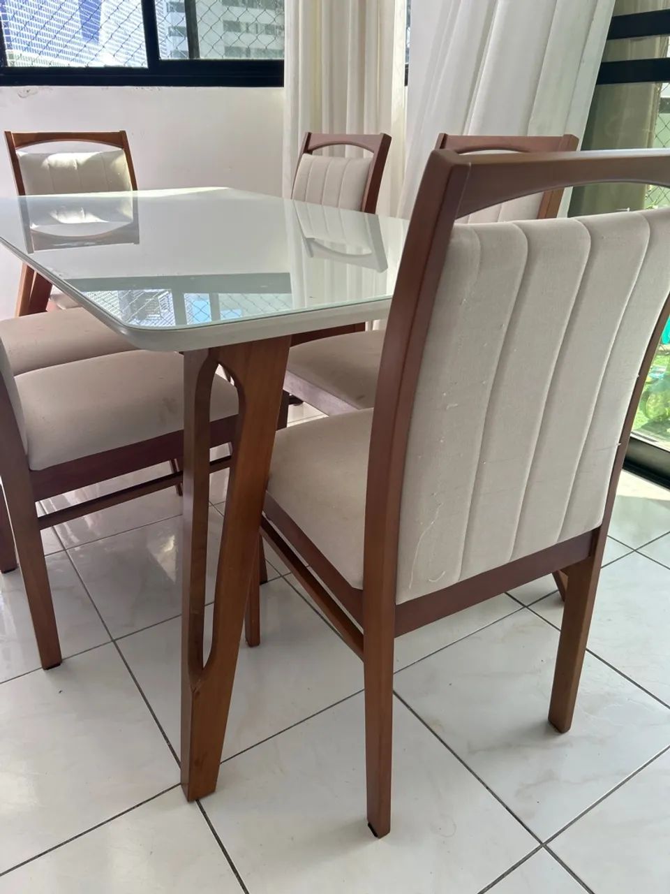 Conjunto Mesa Jantar com 6 cadeiras  - Foto 2