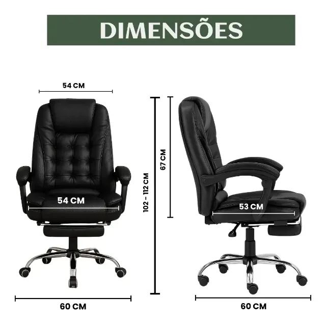 Cadeira de escritório - Foto 2
