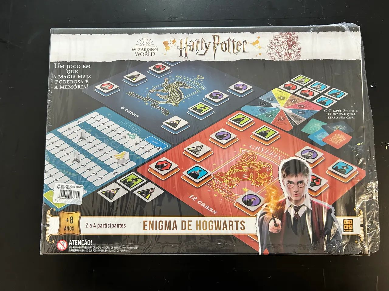 Jogo de Tabuleiro do Harry Potter: Enigma de Hogwarts