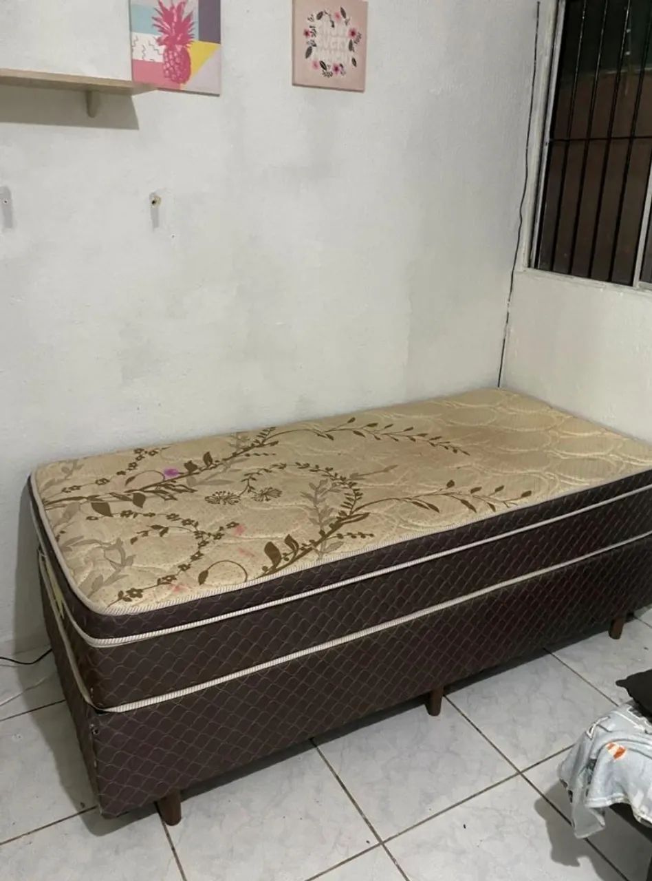 Cama de solteiro Gazin mola ensacada - Foto 3