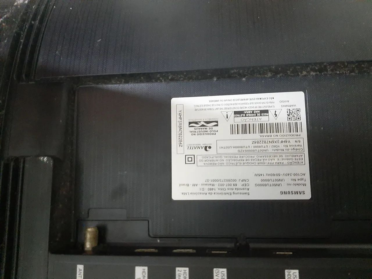 Tv Samsung UN50TU8000G - Foto 4