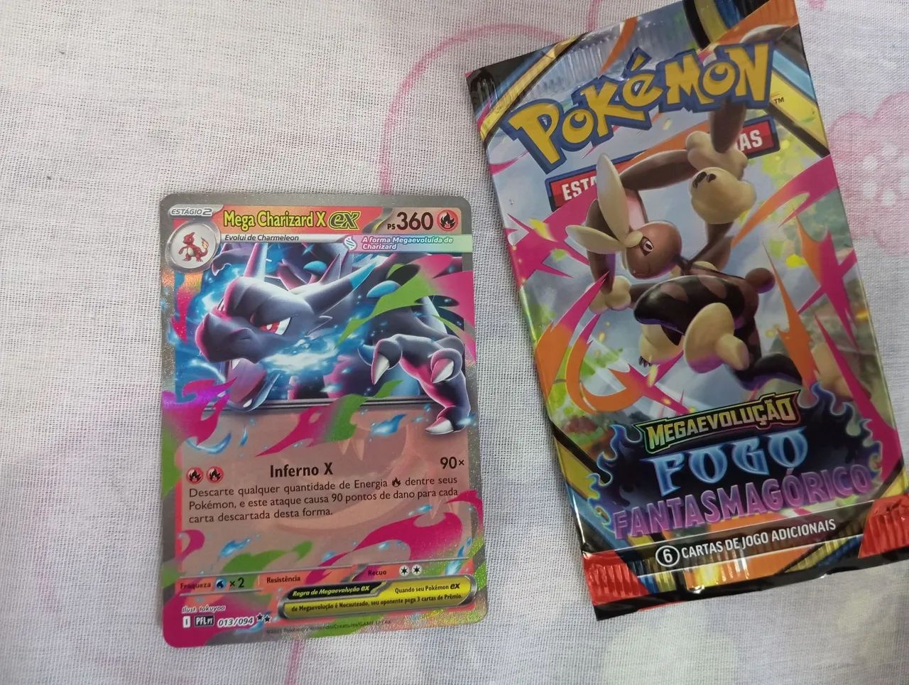 Carta Pokémon Mega Charizard X - Foto 2