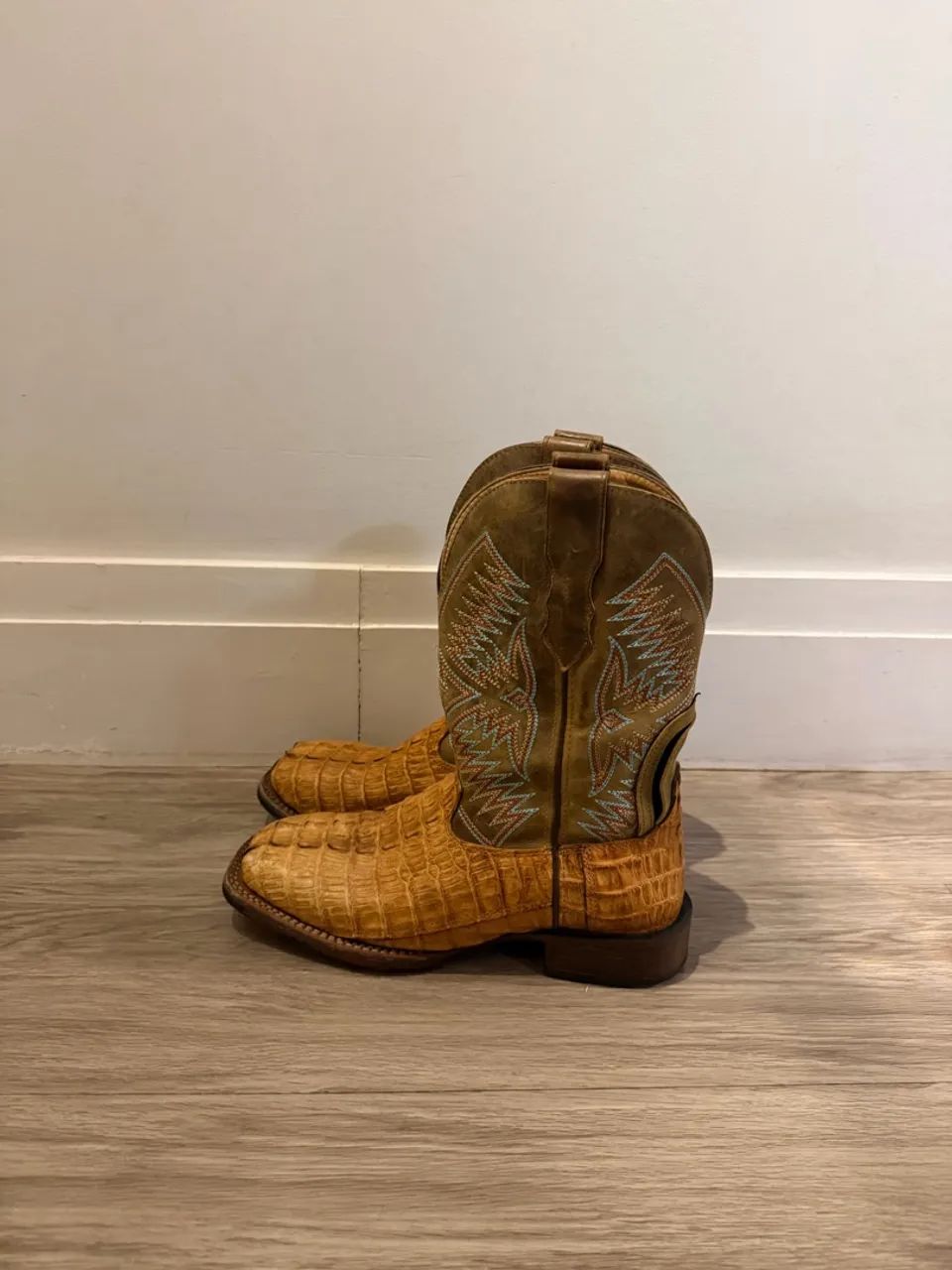 Bota couro de jacaré Goyazes  - Foto 2