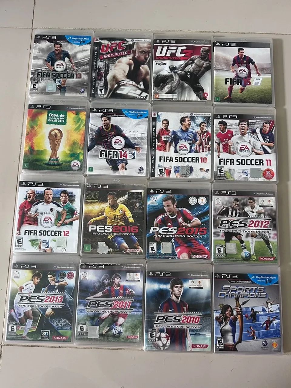 Jogos de PS3 - R$ 15 cada