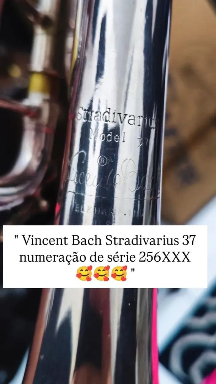 Trompete Vincent Bach Stradivarius 37 