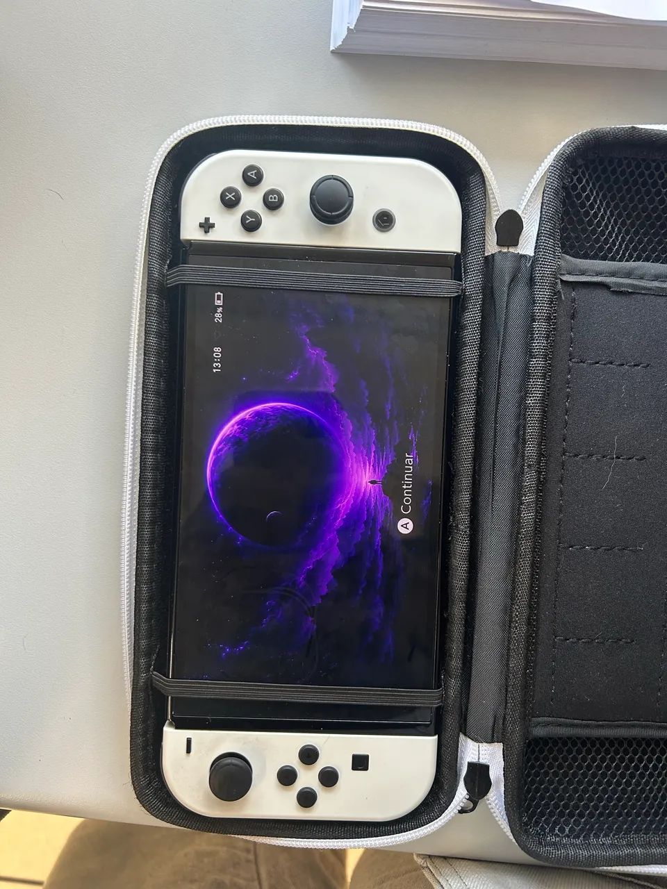 Nitendo Switch oled desbloqueado 128gb - Foto 4