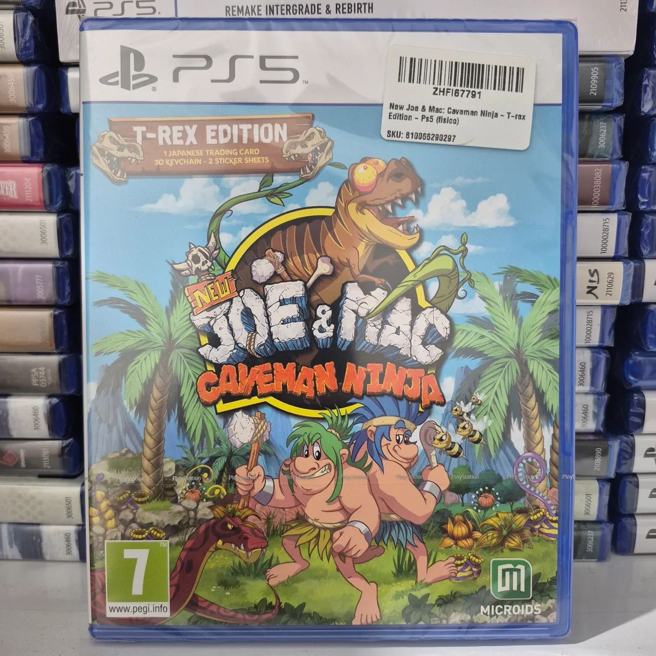 Joe e Mac Caveman Ninja - PS5.