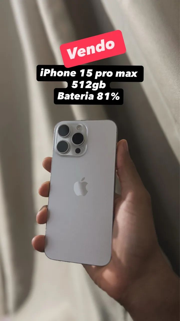 iPhone 15 pro max 512gb 