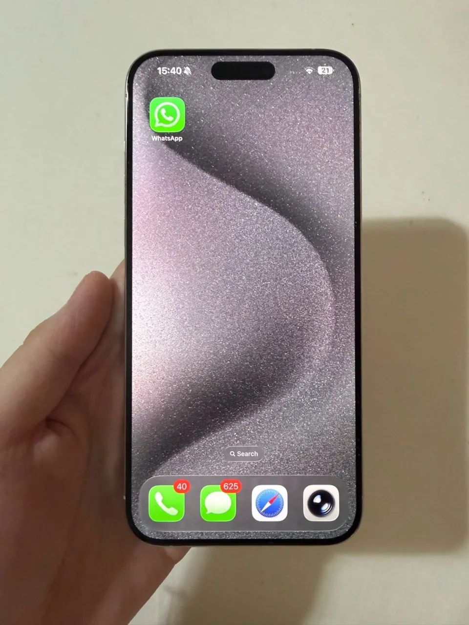 IPHONE 15 PRO MAX BRANCO - Foto 5