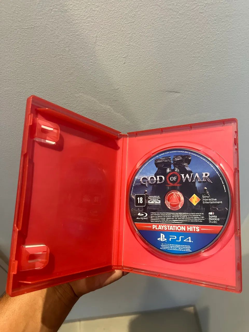 God Of War jogo PS4