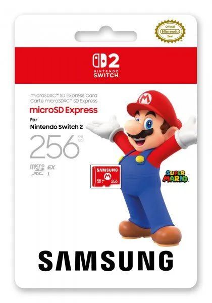 MiceobSD Express Samsung 246gb Nintendo switch 2