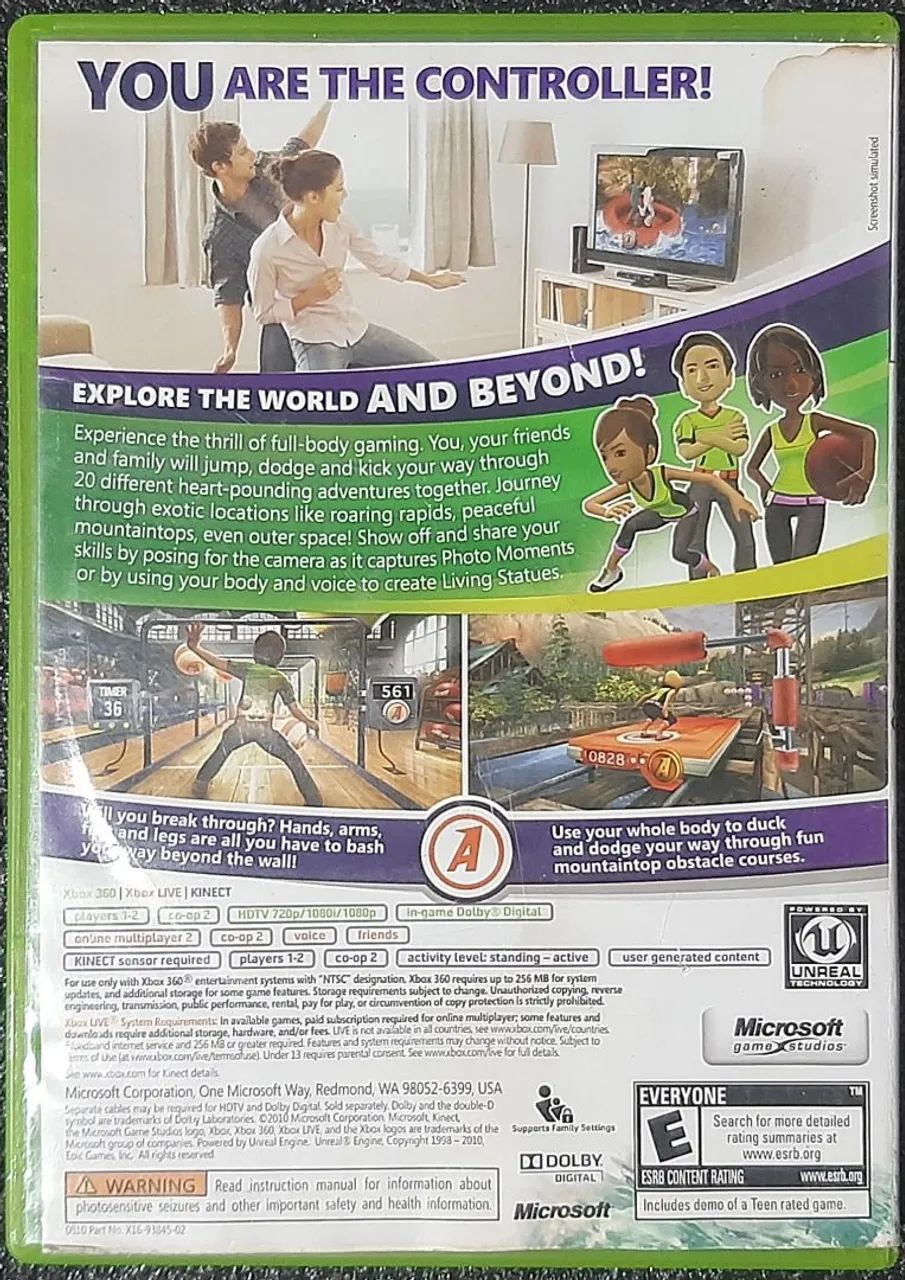 Kinect adventures xbox 360 - Foto 4