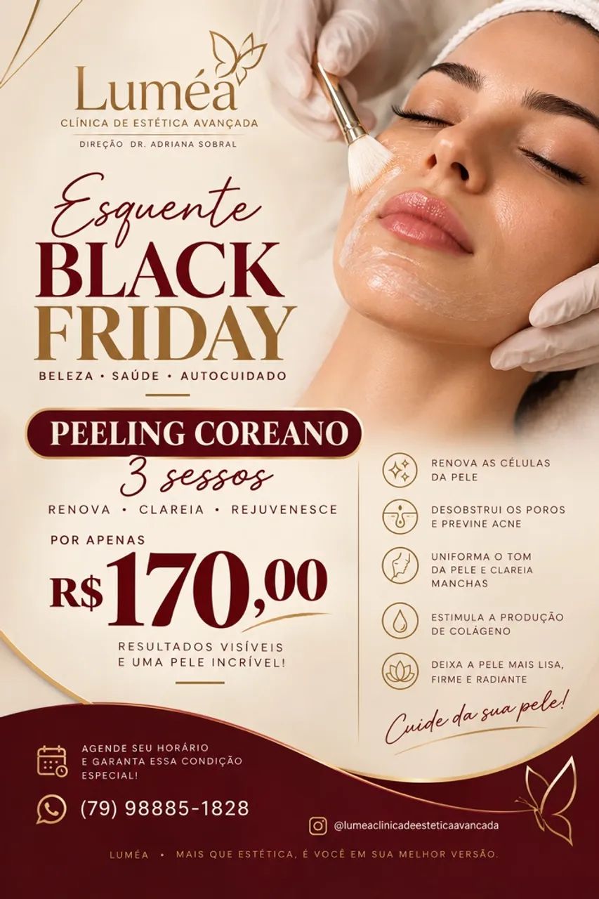 Semana do tratamento facial 