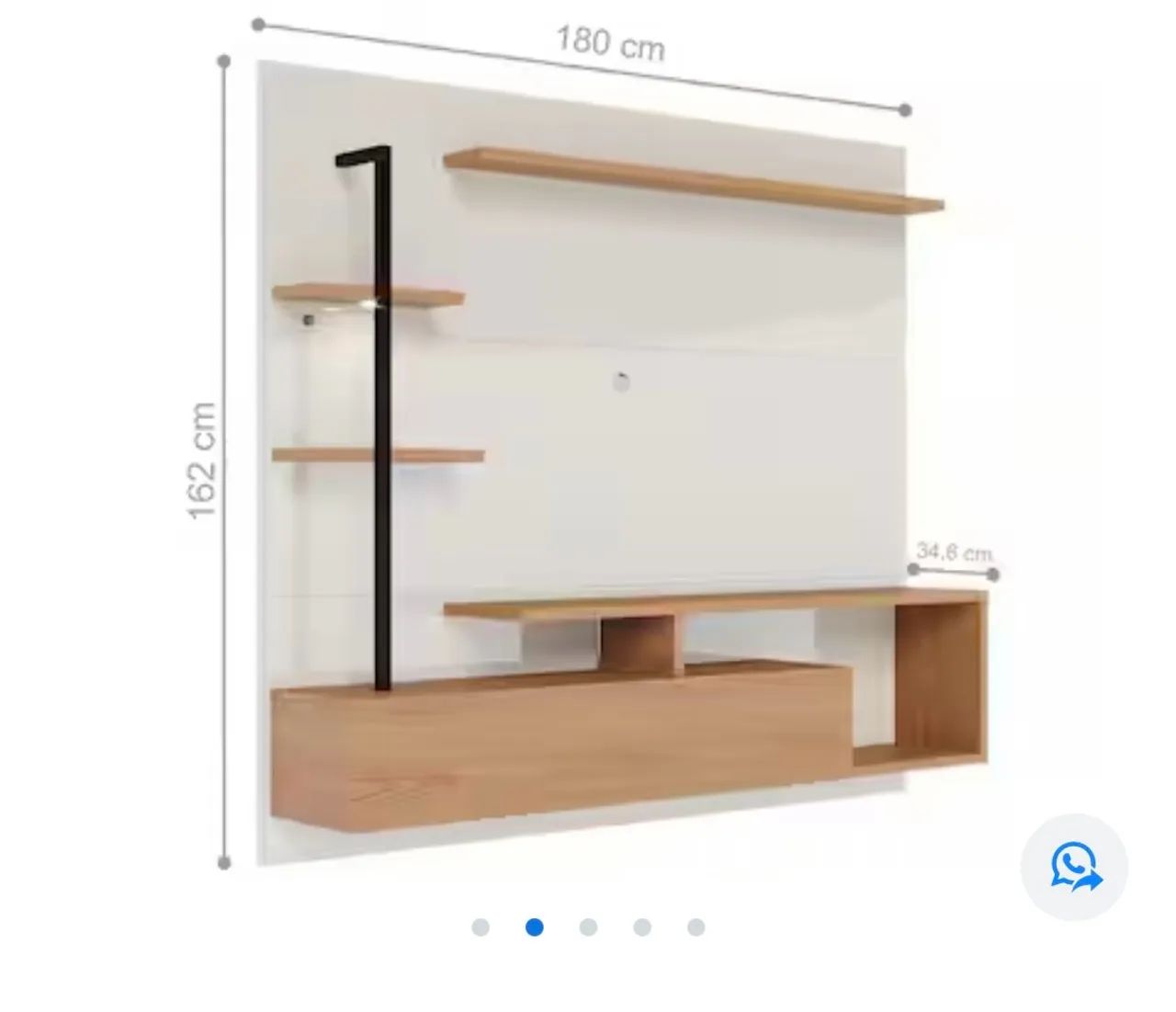 Móvel Sala com Painel de TV - Foto 3