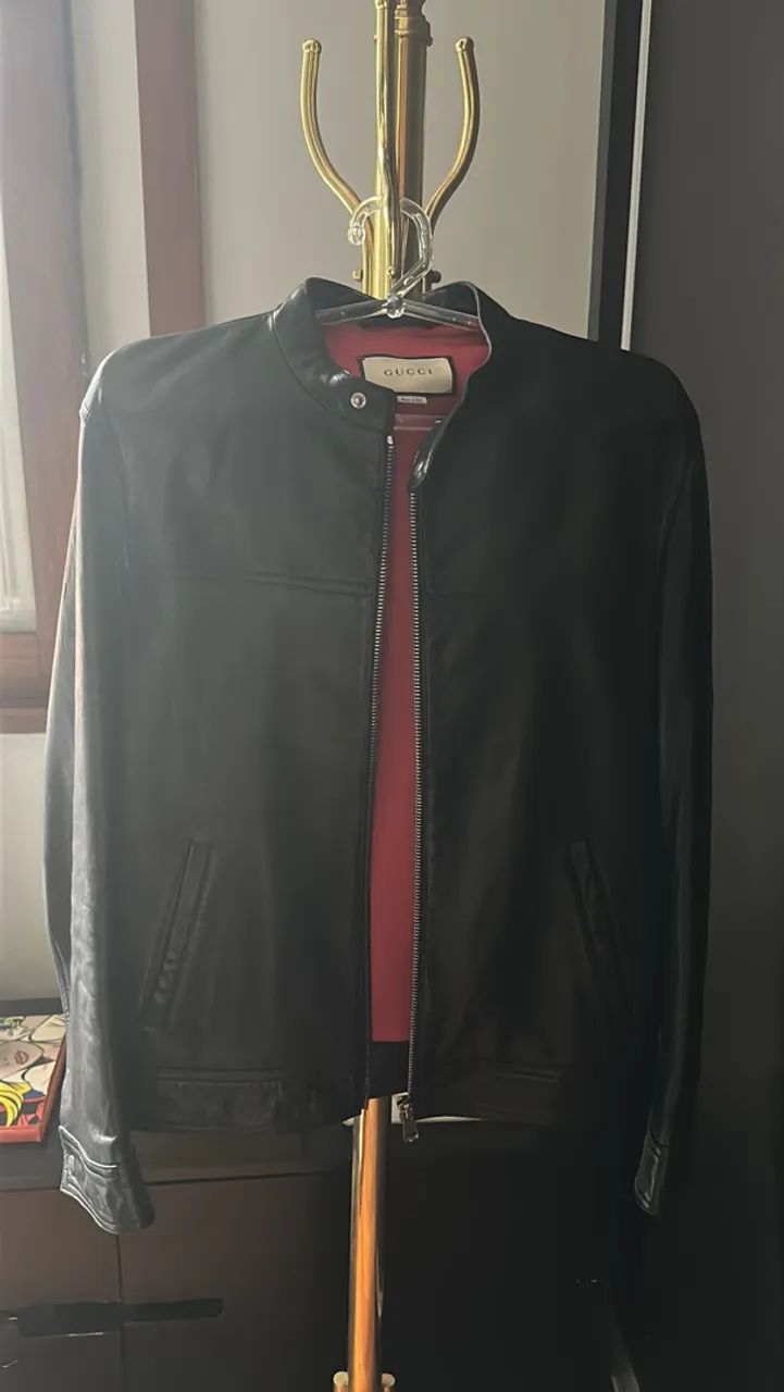 Jaqueta de couro Gucci - Foto 3