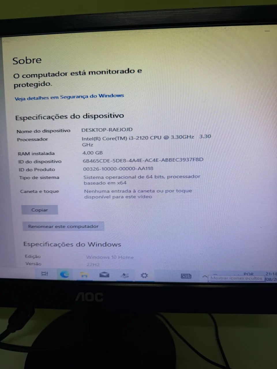 Computador!! Funcionando corretamente  - Foto 2