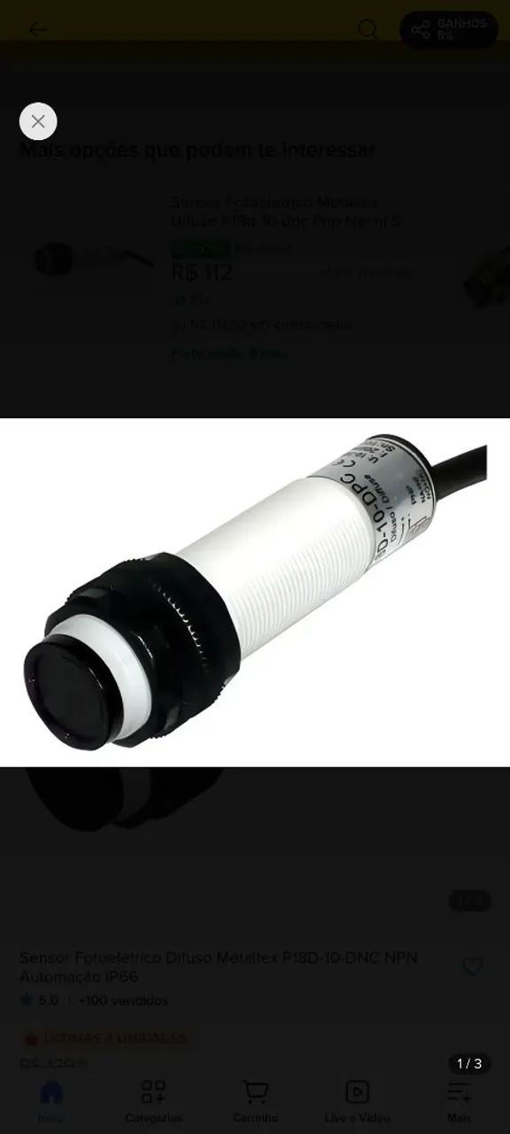 Sensor PNP - Foto 3