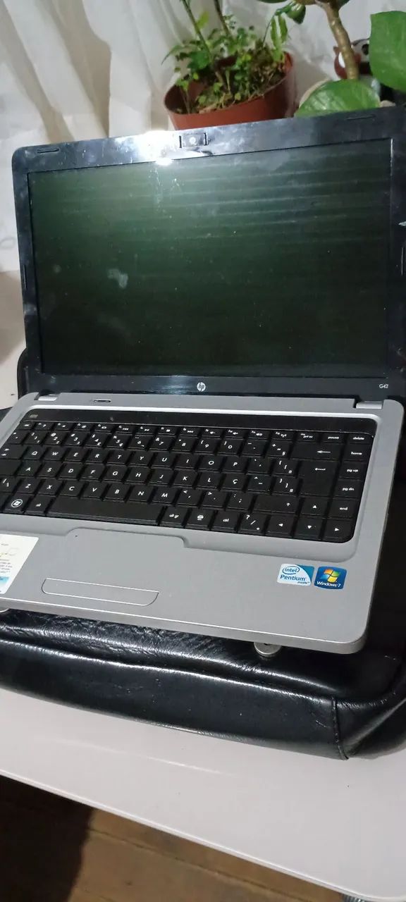 Notebook HP prata