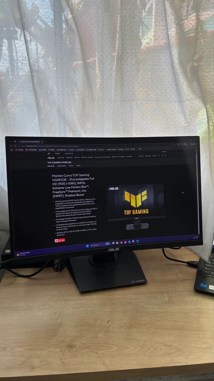 Monitor gamer 24? 165mhz