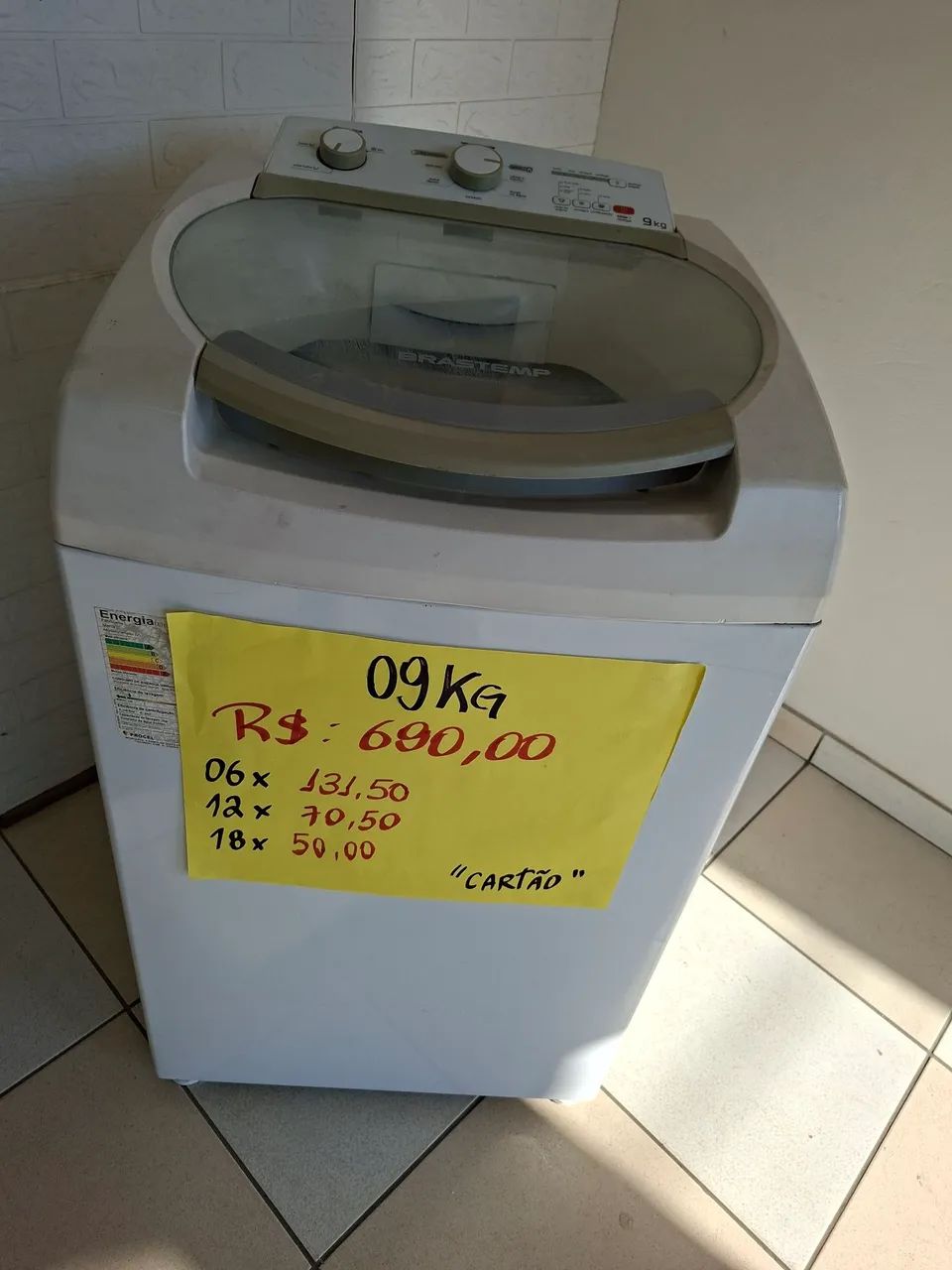Lavadora Brastemp 09kg  - Foto 5