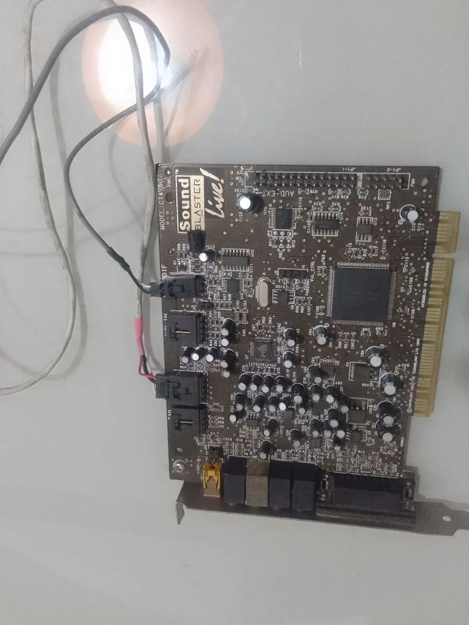Placa de som Creative Som Blaster estéreo (Raridade!)