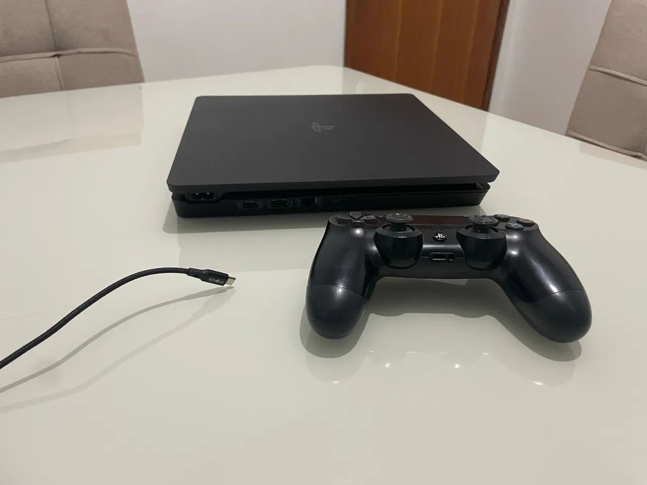 PS4 Slim em ótimo estado. - Foto 4