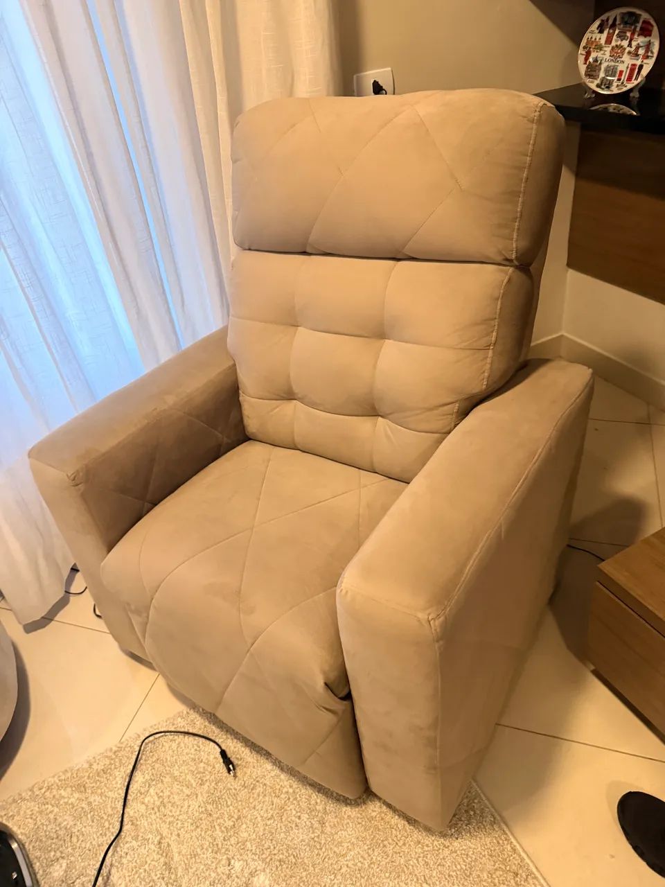 Poltrona papai com molas ensacadas (pagamento só na retirada)