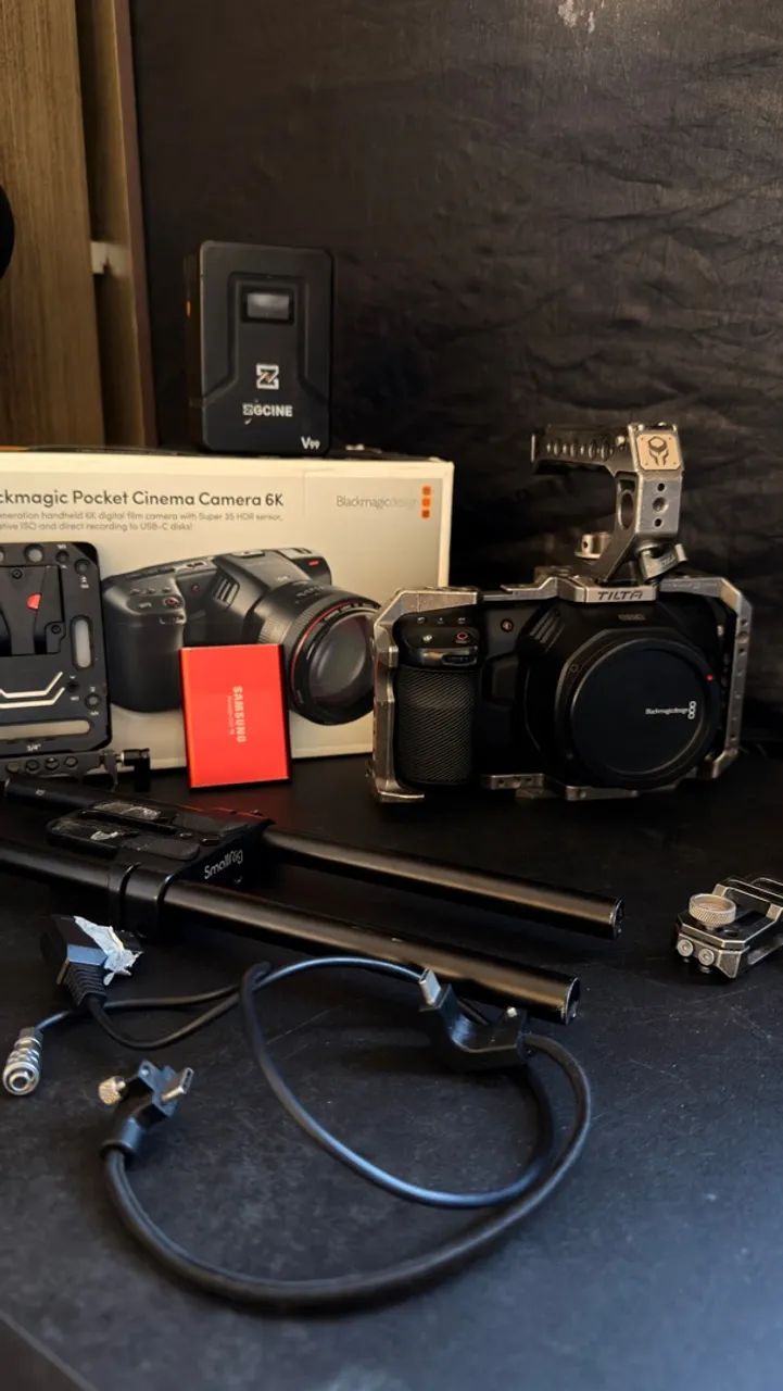 Black Magic 6k + rig